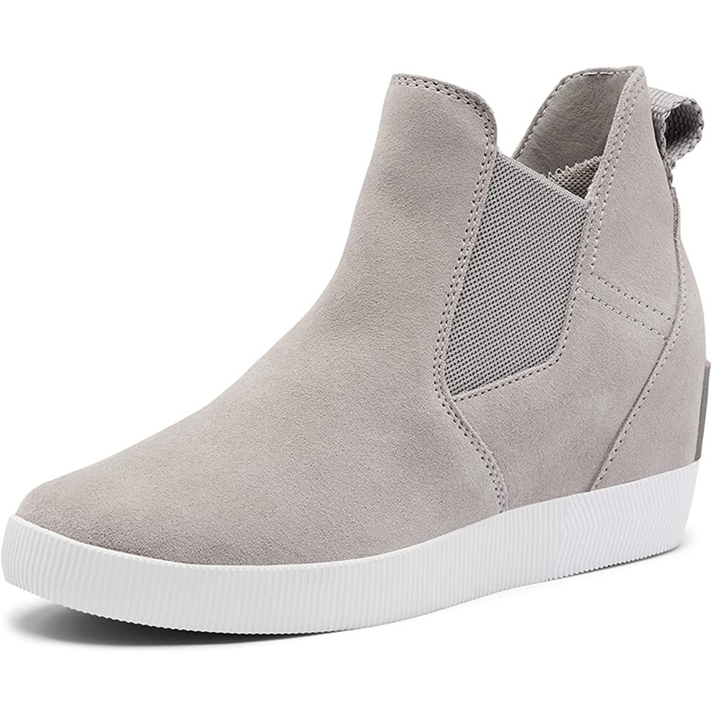 NIB SIZE 8 Sorel Women's Out 'N About Slip-On Wedge II Boot